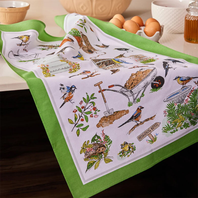 Ulster Weavers Garden Birds Tea Towel